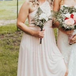 Bridesmaids dress Baby pink